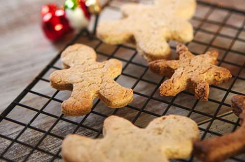 Χριστουγεννιάτικα Γεμιστά Μπισκότα με Μέλι