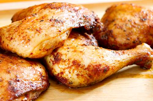 Μπουτάκια Κοτόπουλου με Κυδώνια