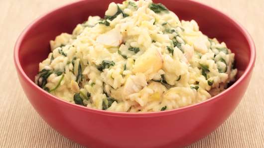 Πράσα, Ρύζι και Σουπιά