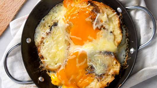 Τηγανητό Ψωμί με Αυγό