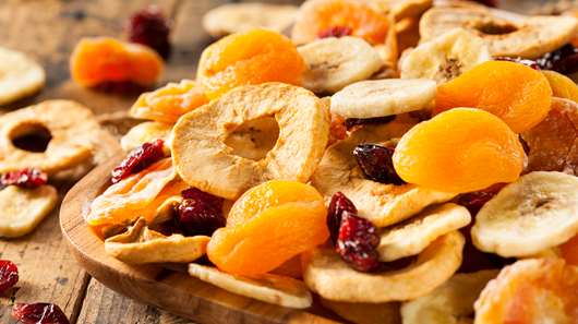 Ξερά Φρούτα µε Κονιάκ