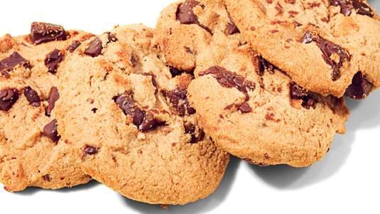 Μπισκοτάκια με Κομμάτια Σοκολάτας