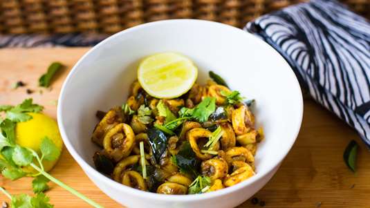 Σουπιές με Μάραθο