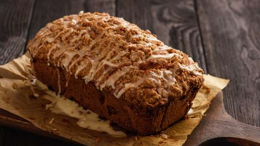 Κέικ Γεμιστό με Μήλο Κομπόστα