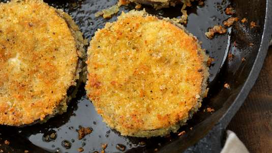 Μελιτζανοκροκέτες Γεμιστές με Τυρί