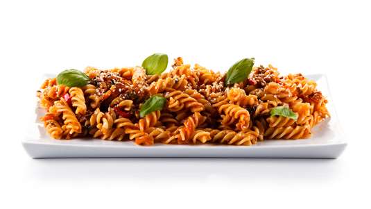 Μακαρόνια με Βασιλικό, Σουσάμι και Φέτα