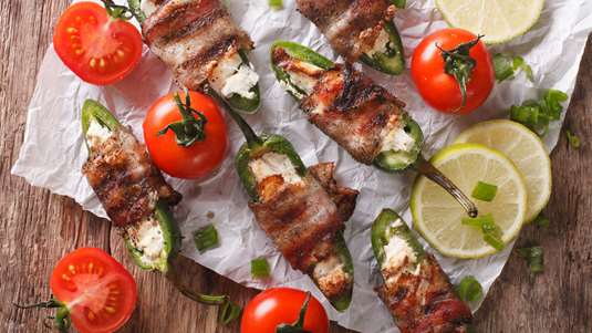 Μπαστουνάκια Jalapeno με Μπέικον