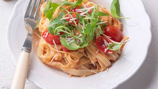 Ταλιατέλες με Κρέμα Ντομάτας