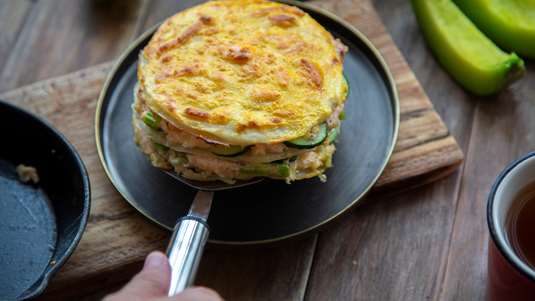 Λαχανικά σε Τούρτα