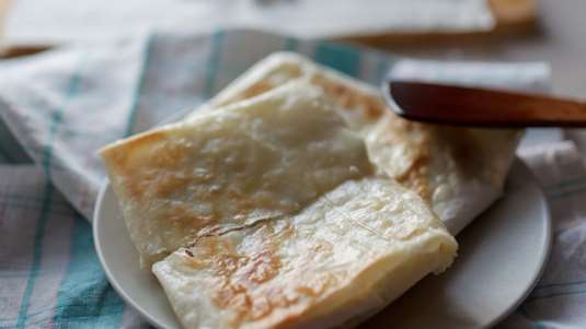 Καραμελωμένα Φύλλα με Καρύδα