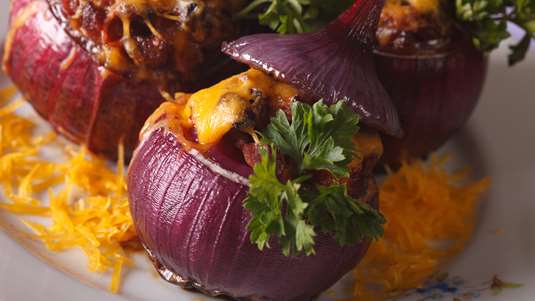 Κρεμμύδια Γεμιστά