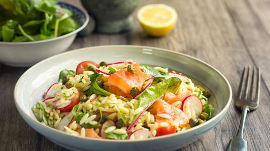 Κριθαράκι με Λαχανικά