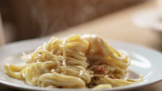 Σπαγγέτι με Κοπανιστή