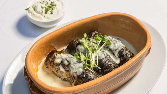 Φουρνιστοί Λαχανοντολμάδες