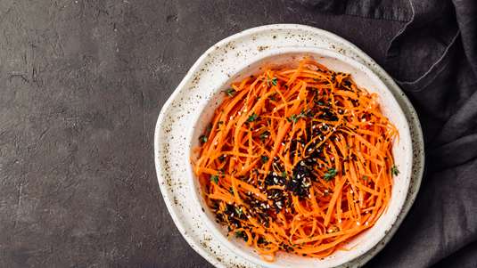 Μαροκινή Σαλάτα με Καρότο και Πορτοκάλι