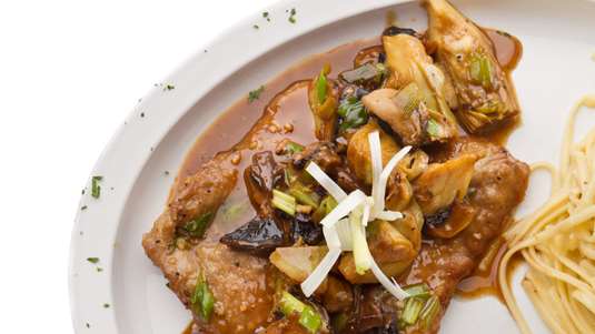 Κοτόπουλο με Αγκινάρες