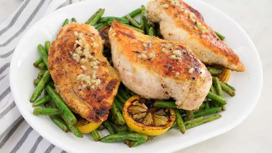 Κοτόπουλο με Φασολάκια