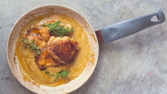 Κοτόπουλο στο Φούρνο με Μουστάρδα