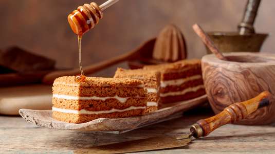 Νηστίσιμο Κέικ με Μέλι