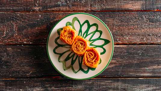 Ρολάκια με Φιστίκι