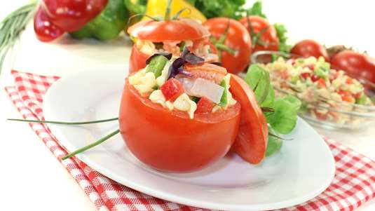 Πιπεριές Γεμιστές με Λαζάνια