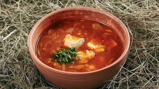 Ψαρόσουπα Κόκκινη Γιαχνί