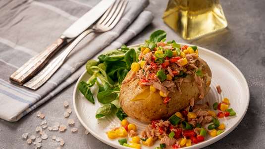 Πατάτες με Γέμιση Τόνου