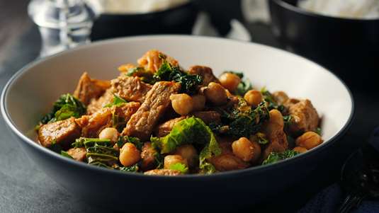 Μοσχάρι με Ρεβίθια