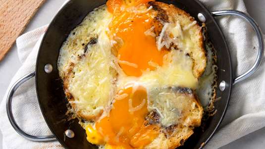 Τηγανητό Ψωμί με Αυγό