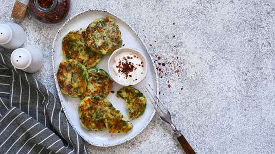 Ρεβιθοκεφτέδες με Σπανάκι