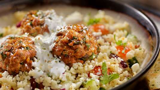 Κεφτεδάκια από Πλιγούρι με Μελιτζάνες