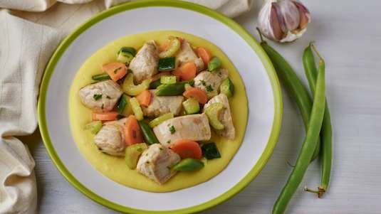 Σελινόριζα με Κοτόπουλο