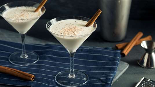 Μους Λευκής Σοκολάτας με Κανέλα