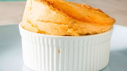 Σουφλέ με Καρότο και Πορτοκάλι