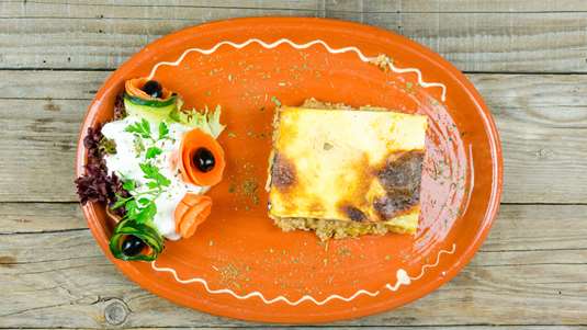 Πατατο - μουσαακάς με γιαούρτι