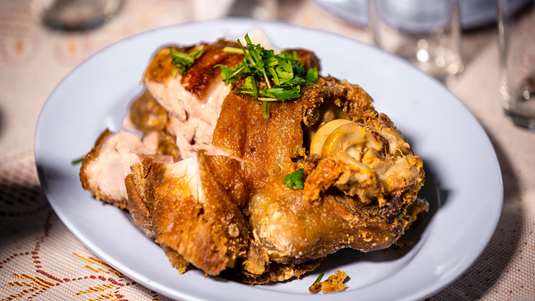 Κότσι Μοσχαρίσιο με Μουστάρδα