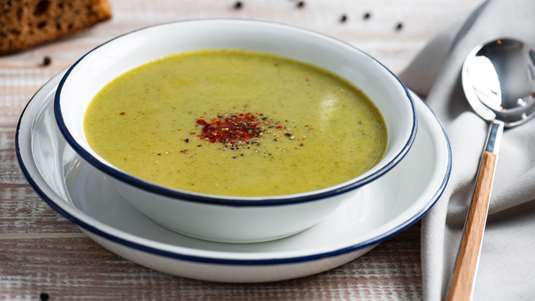 Ταχινόσουπα με Μανιτάρια