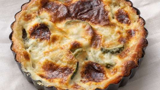 Τάρτα Κολοκύθι με Δυόσμο και Γιαούρτι