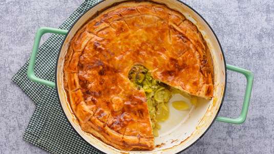 Τάρτα με Πράσο