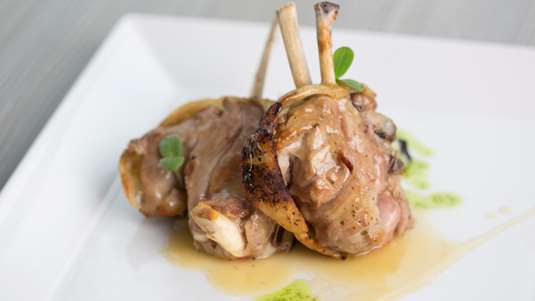 Λαγός Λαδορίγανη στο Φούρνο