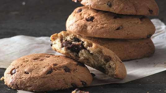 Μπισκότα με Φιστικοβούτυρο και Σοκολάτα