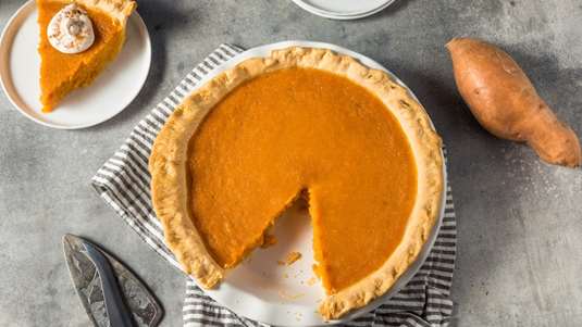 Πίτα με γλυκοπατάτα (γλυκιά)