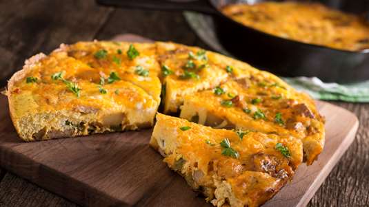 Ομελέτα με Κιμά στο Φούρνο