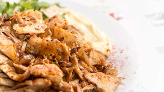 Γύρος Κοτόπουλο στο Τηγάνι