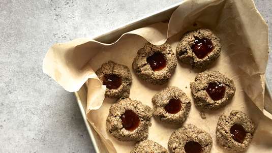 Κουλουράκια με Χαλβά του Μπακάλη