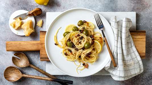Σπαγγέτι Cacio e Pepe