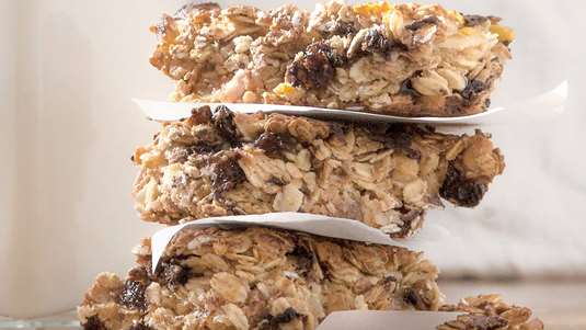 Μπάρες με Μπανάνα και Ξηρούς Καρπούς