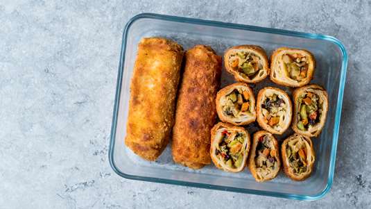 Μπουρεκάκια με Κοτόπουλο