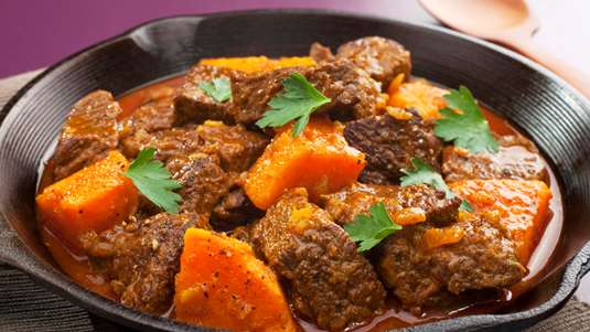 Μοσχαράκι με Γλυκοπατάτες