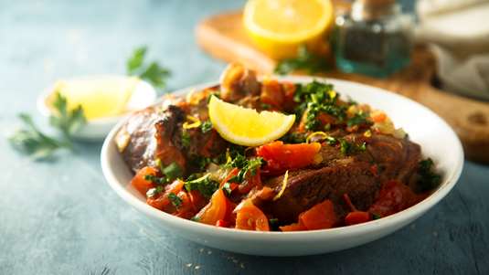 Μοσχαράκι Λεμονάτο με Ρίγανη